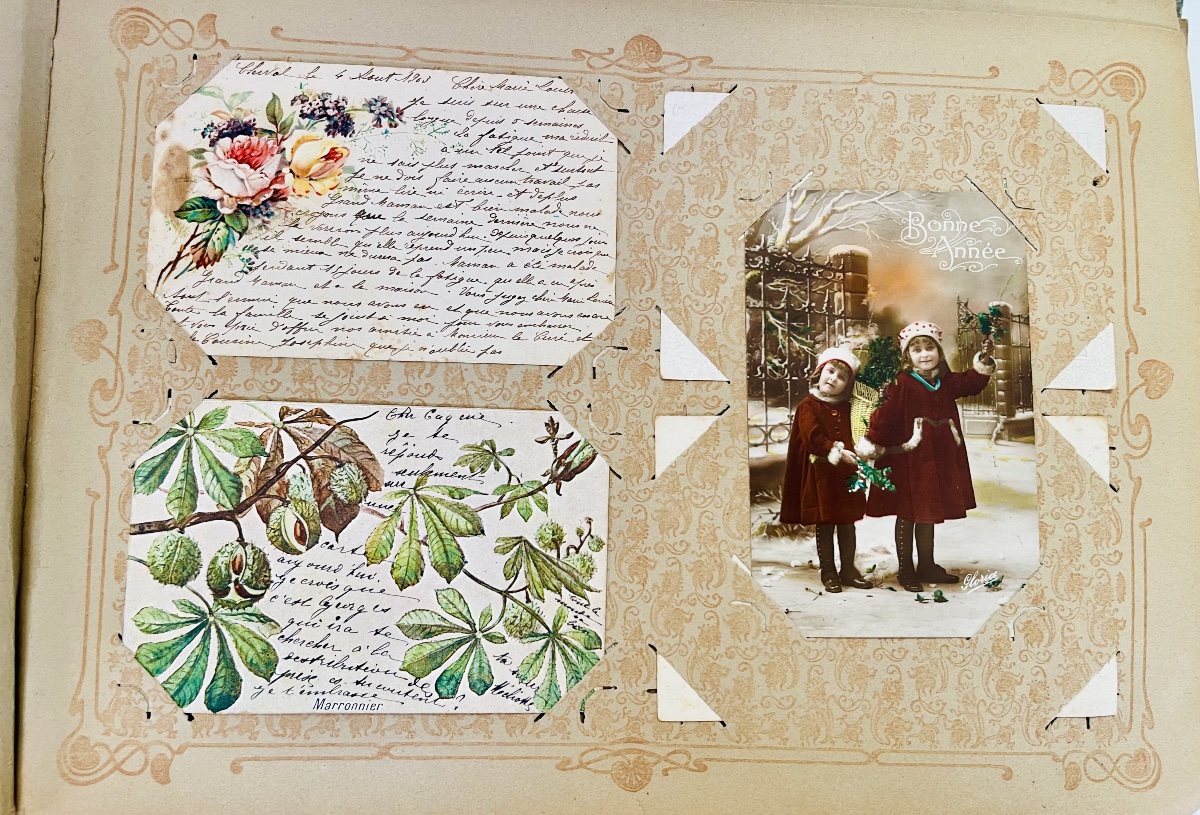 Album photo d’époque art nouveau -photo-5